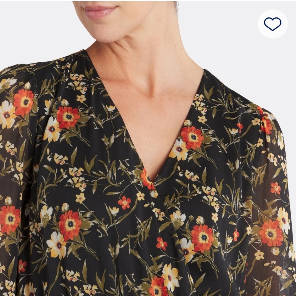 Nine Britton Floral Maxi Black Dress - Picture 4 of 4